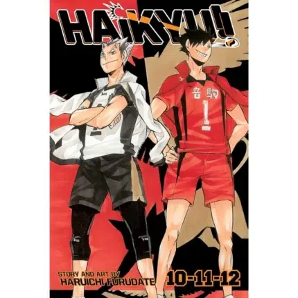 Haikyu (3-in-1 Edition), Vol. 4 manga