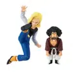 Banpresto Dragon Ball Z Match Makers Android 18 & Mr. Satan set 2 figure 11-8cm