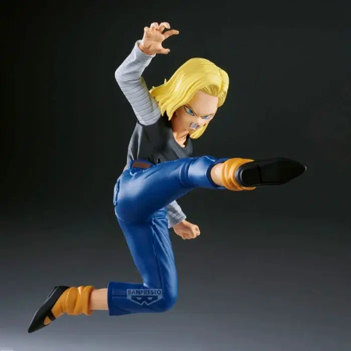 Banpresto Dragon Ball Z Match Makers Android 18 & Mr. Satan set 2 figure 11-8cm