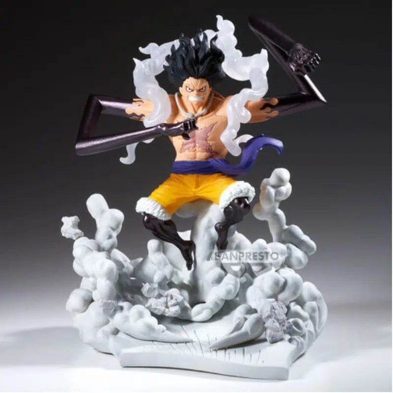 Banpresto One Piece Monkey D Luffy Gear 4 Senkokkei figura 15cm Banpresto One Piece Monkey D Luffy Gear 4 Senkokkei figura 15cm